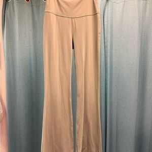 Women’s Lululemon High-Rise Flare Pants in sage.